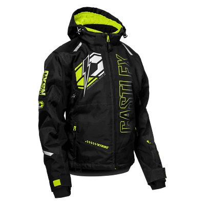 Chaqueta de moto de nieve Castle X Strike G6 para mujer negra/plateada lima tallas S-2XL Foto 1 de 2