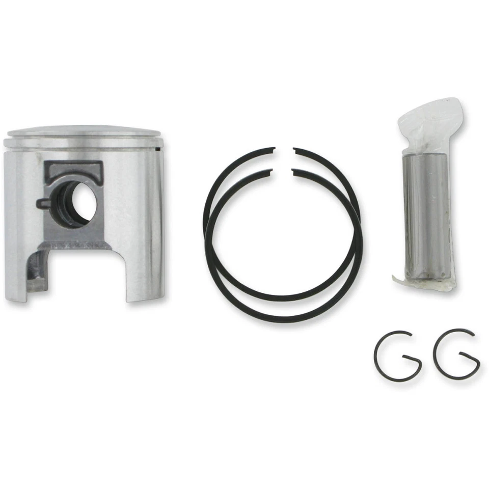 Parts Unlimited Piston Assembly - Rotax - Standard - 61.00 mm Bore | 09-751 - Image 1 of 1