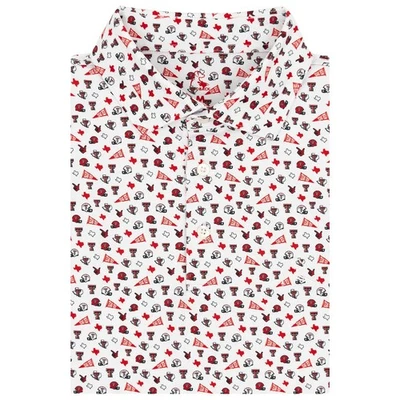 The Texas Tech Gameday Men's Performance Golf Polo Breathable Shirt for Golfers - Image 1 of 4