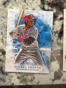 2017 TOPPS INCEPTION CARD PHILADELPHIA PHILLIES MAIKEL FRANCO #35 - Picture 1 of 1