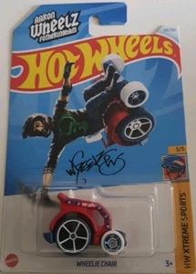 Hot Wheels 2024 HW Extreme Sports Aaron Wheelz Wheelie Chair 64/250 New UNOPENED - Bild 1 von 7
