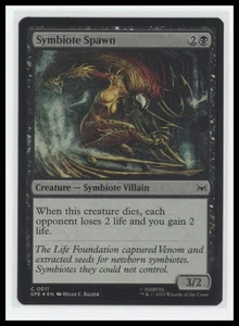 Magic The Gathering Symbiote Spawn - Lámina rara - Marvel’s Spider-Man Universes Beyond 2025 - Imagen 1 de 2