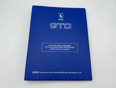 CATÁLOGO REPUESTOS FERRARI 288 GTO 1984 | MANUAL TALLER DEL PROPIETARIO | #331/84 Foto 1 de 4