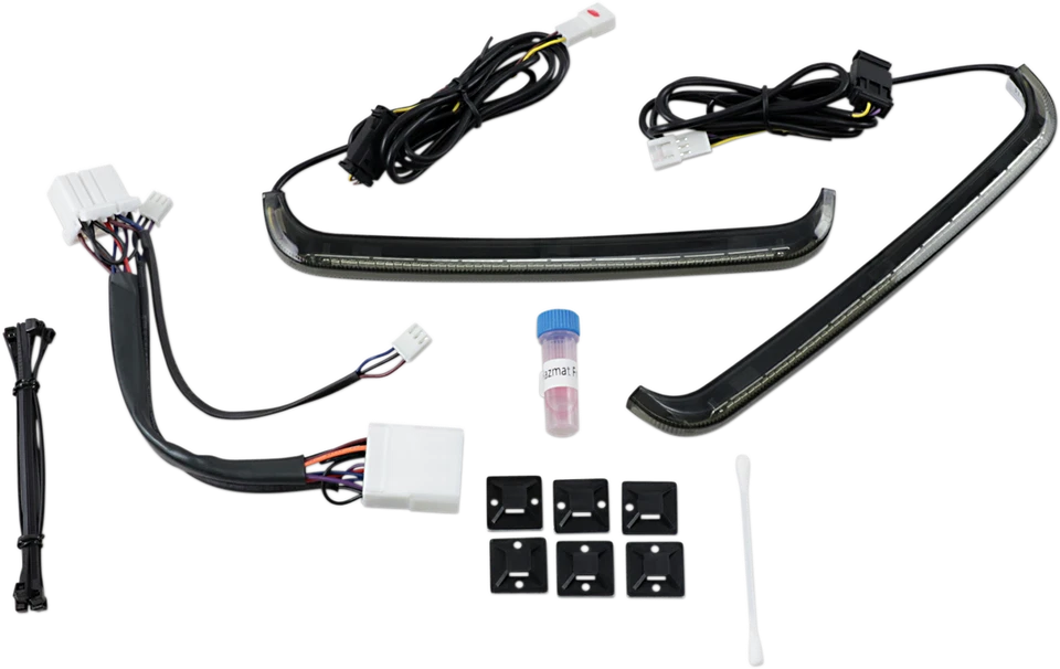 Custom Dynamics CD-LP-HD-S Light Bagz 97-13 Harley Road King EFI FLHR Foto 1 de 1