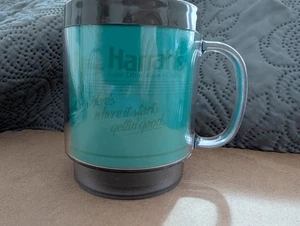 Harrah's Reno & Lake Classic Insulated Coffee Mug Vintage Gettin Good! - Picture 1 of 5