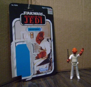 Kenner Star Wars Admiral Ackbar Vintage Actionfigur komplett mit Karte 1982 - Bild 1 von 8