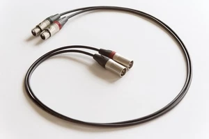 Mogami 2549 w/ Neutrik Silver XLR, Audiophile/Hi-Fi/Pro Interconnect Cable Pair - Picture 1 of 4