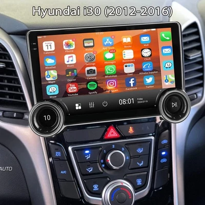 ESSGOO Carplay Para Hyundai i30 2012-2016 Android 14 Radio Coche 2+64GB GPS WIFI Bluetooth