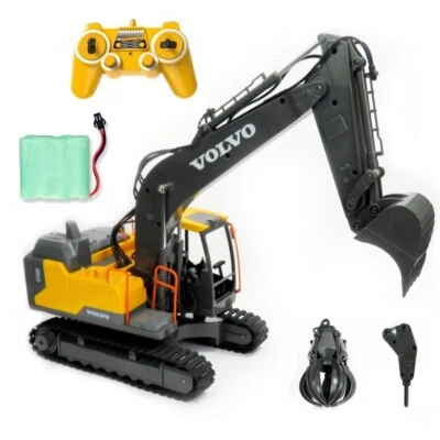 RC Bagger VOLVO 1:16 2.4GHz RTR Metall Presslufthammer Schaufelbagger Siva 50315 - Bild 1 von 4