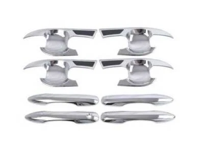 2022-2023 Tampa Guarnição Externa Porta Tigela Maçaneta Para Toyota Corolla Cross GL Cromada - Imagem 1 de 4