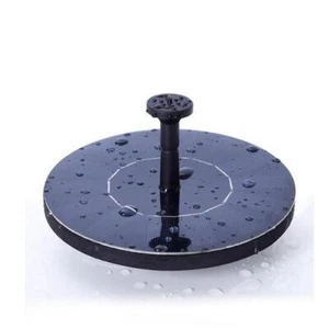 Solar Water Mercury Garden Miniature Floating Fountain - Picture 1 of 9
