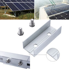 1/10x C-Profile Connector PV Rail Solar Panels Rail Connector Aluminum Mounting