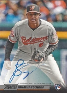 Topps Stadium Club 2014 - Autógrafos #SCA-JSC Jonathan Schoop (AU, RC) - Imagen 1 de 2