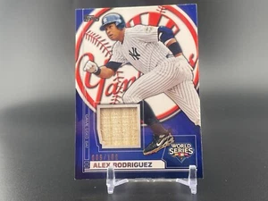 2010 Topps World Champions Relic /100 Alex Rodriguez #WCR-AR - Picture 1 of 2