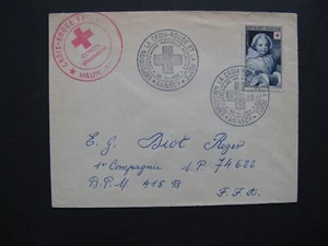 FRANCE, eventcover 1952, Red Cross canc. Annecy, Fieldpost - Picture 1 of 2