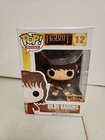 Funko Pop 12 The Hobbit Bilbo Baggins HT Exclusive Spiderwebs Vaulted Box Damage