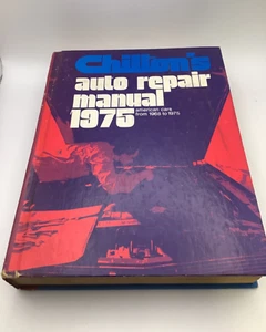 Chilton's Auto Repair Manual 1975 American Cars from 1968-1975 71624 - Imagen 1 de 5