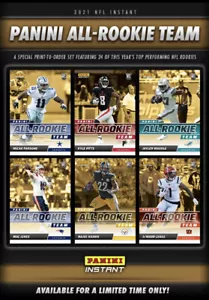 Juego de 24 cartas Panini Instant NFL All-Rookie Team 2021 #1/911 - Imagen 1 de 2