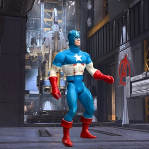 Marvel Super Heroes Secret Wars 1984 Actionfigur Captain America - Bild 1 von 4