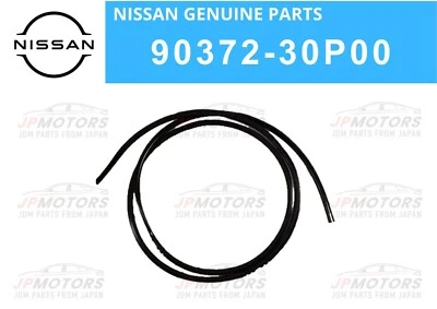 NISSAN Genuine 300ZX FAIRLADY Z32 1990-96 Rear Back Door Glass Lower Molding New - Image 1 of 4