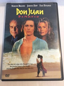 Don Juan Demarco DVD Johnny Depp Fay Dunaway / Ships free Same Day with Tracking - Picture 1 of 2