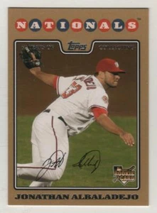 2008 Topps Gold BB #103 Jonathan Albaladejo Nationals BV$5 ####/2008 - Picture 1 of 1