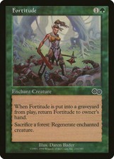 Magic MTG Tradingcard Urza's Saga 1998 Fortitude 253/350