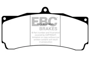 EBC Orangestuff Front Brake Pads for BMW 3 Series (E91) 325 (3.0 TD) (2010 > 12) - Picture 1 of 1