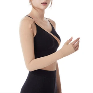 Lymphedema Compression Arm Sleeve Polyurethane Post Mastectomy Support Arm - Picture 1 of 24