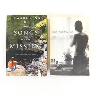 Stewart O'Nan lot-2 novels, THe Good Wife PB, Songs For The Missing HC - Picture 1 of 11