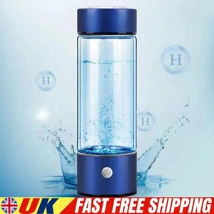 420ml Wasserstoff Trinkflasche Elektrisch Wasserstoffreich Wasser Generator Flasche - Bild 1 von 27