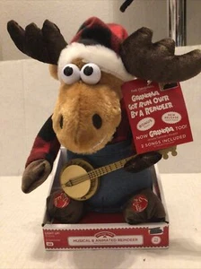 Musical & animated reindeer . Light up.  - Picture 1 of 10