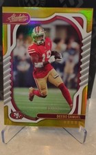 Deebo Samuel 2022 Panini Absolute Gold 3/10 San Francisco 49ers 