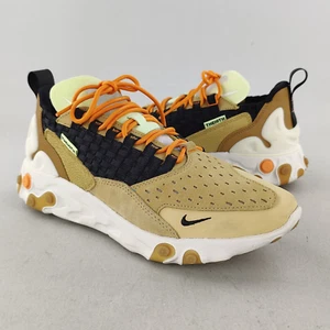 Nike React Sertu The10th Mens Size 7 Club Gold White Yellow Athletic Shoes - Picture 1 of 11