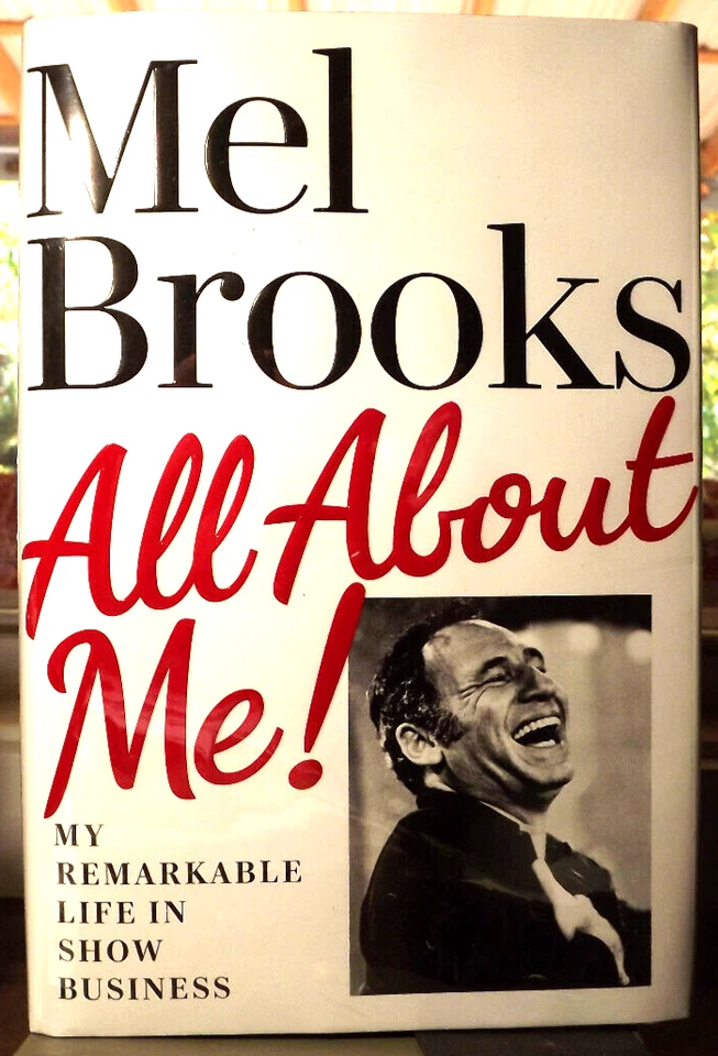 All about Me! by Mel Brooks (2021) HC.DJ.1st. W/ Mel Brooks Signed Card Inserted - Image 1 of 4