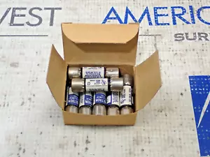 NEW Bussmann Fusetron FNA-3 3 Amp 125 Volt Dual Element Fuse Box of 7 - Picture 1 of 9