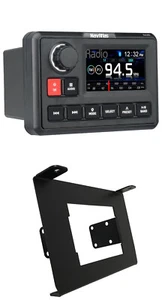 NavAtlas NA30C Powersports 3" Receiver + Polaris RZR "S" Body Mounting Bracket - Imagen 1 de 4