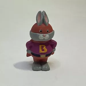 Hallmark Cards Merry Miniature Halloween 1993 Super Hero Bunny Rabbit Vintage - Picture 1 of 6