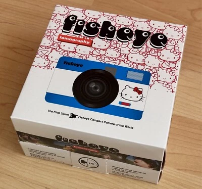 Lomography Fisheye Compact 35mm Film Camera Hello Kitty MINT Boxed Sealed - Image 1 of 3