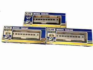 K-Line K-26001 Baltimore &Ohio RDC Car 26002 & 26003 & (2) RDC Dummy Car Lionel - Picture 1 of 9