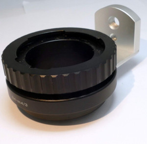 B4 2/3" Lens mount adapter to M4/3 Panasonic HG5 mirrorless Camera - AS IS parts