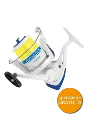 MULINELLO TRABUCCO AVALON SURFCAST SURF CAST BLU 6500 PESCA SURFCASTING FILO