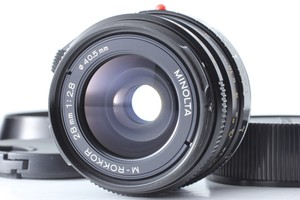 【N MINT w/ Hood】 Minolta M Rokkor 28mm f/2.8 Lens For CLE Leica M From JAPAN