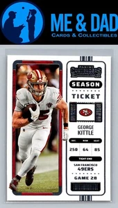 2022 Panini Contenders #84 George Kittle - Picture 1 of 2