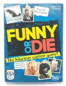Funny or Die The Hilarious Caption Juego de Mesa 2013 Hasbro 100% Completo - Imagen 1 de 12