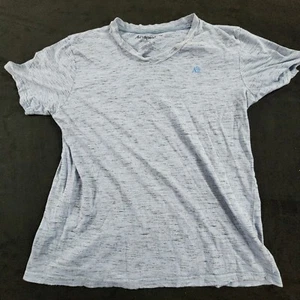 Aeropostale Blue Heathered Short Sleeve Cotton Blend T-Shirt Boys L - Picture 1 of 7