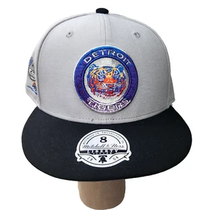 Detroit Tigers 2023 Topps Lids Chrome Mitchell & Ness Baseball Cap Hat 8 - Picture 1 of 11
