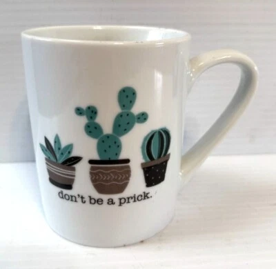 Taza de café Don't Be A Prick Cactus - 10 Strawberry Street - 14 OZ Foto 1 de 4