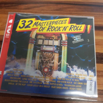 VARIOUS : 32 Masterpieces Of Rock 'n' Roll    > EX (2CD) - Bild 1 von 3