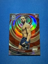 23 Panini Chronicles UFC Spectra Silver Prizm Parallel Rookie of Damon Jackson!!